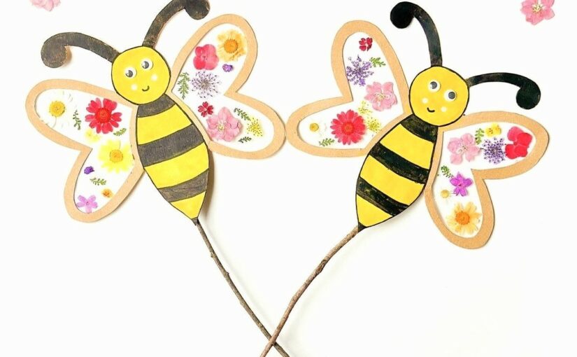 Jolies abeilles à fabriquer pour les enfants