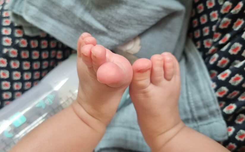 pieds de bébé